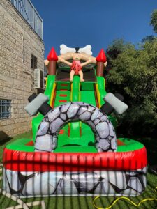 מתנפח מגלשת אדם קדמון